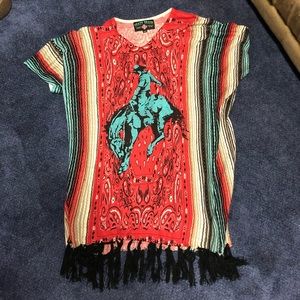 Crazy Train Poncho